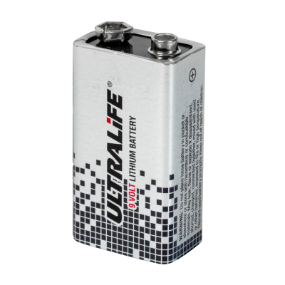 9V batterij los